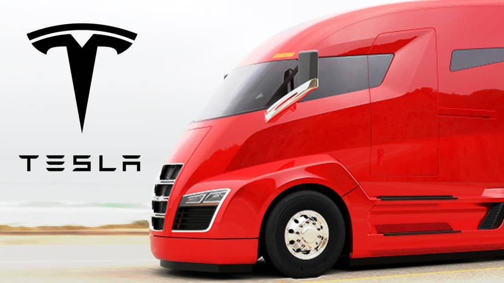 Tesla Electric Semi-Truck Could Debut for Less than $100k
